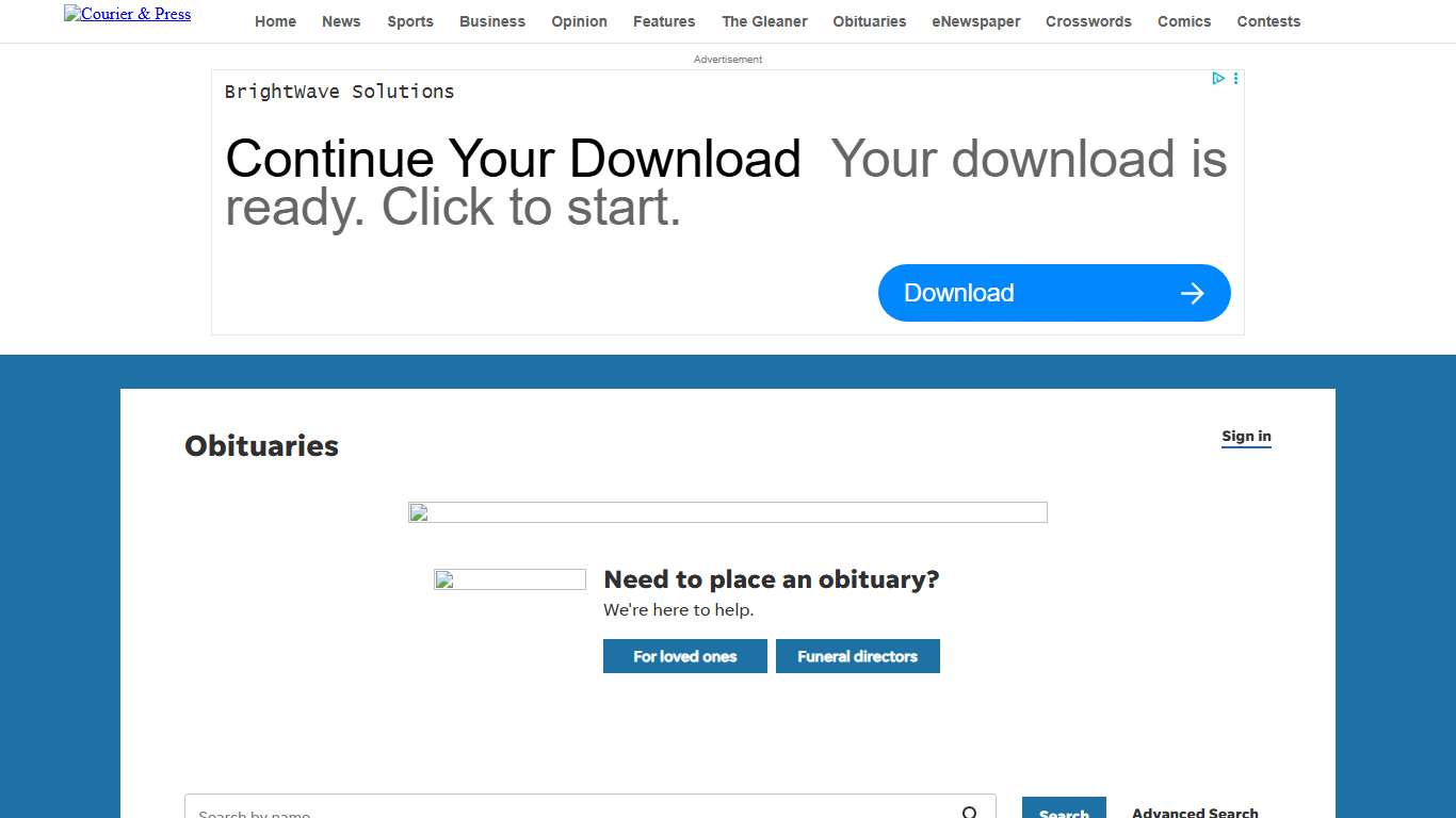 Obituaries in Evansville, IN Courier Press